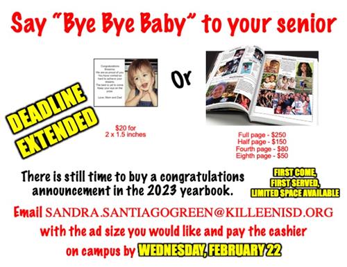 bye-bye baby to your senior